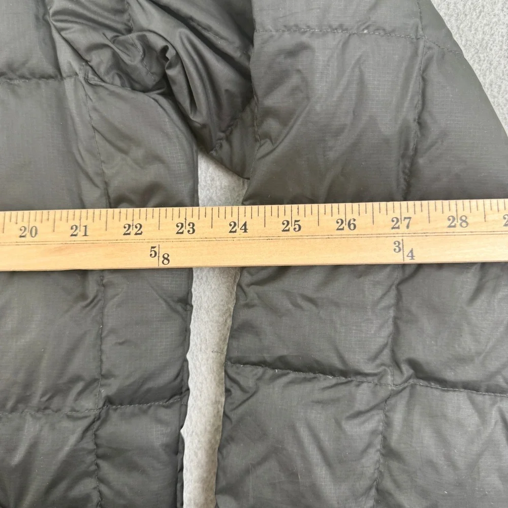 Columbia Puffer Jacket Mens Medium Black 700 Fill Power Down Quilted Ripstop